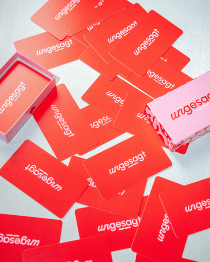 ungesagt - "Herz über Kopf" * couple edition