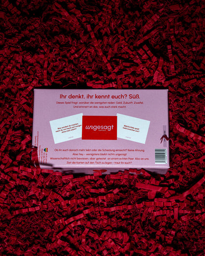 ungesagt - "Herz über Kopf" * couple edition